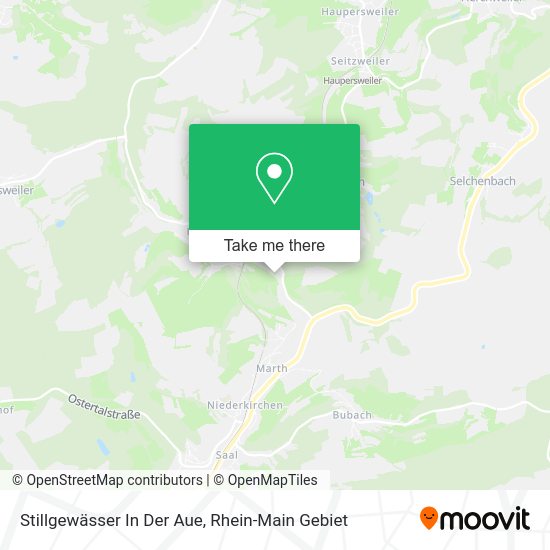 Карта Stillgewässer In Der Aue