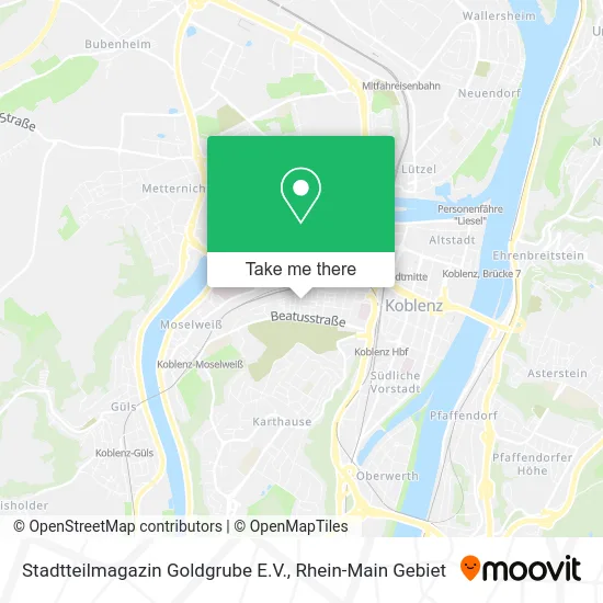 Карта Stadtteilmagazin Goldgrube E.V.