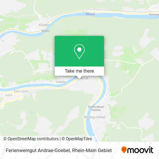 Карта Ferienweingut Andrae-Goebel