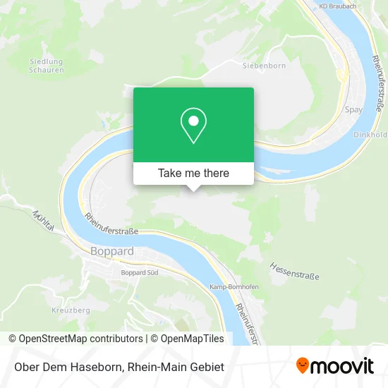 Карта Ober Dem Haseborn