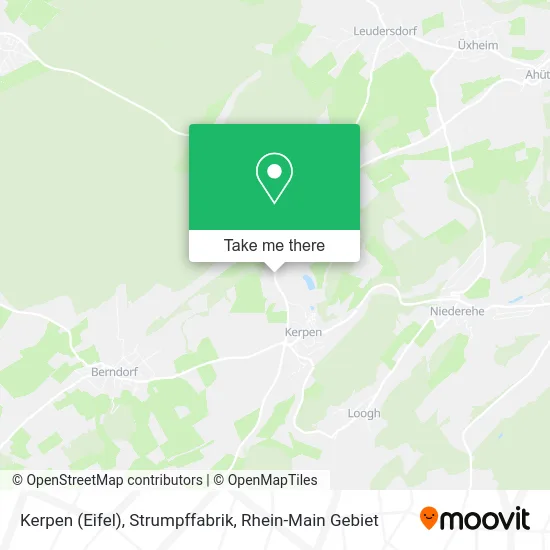 Карта Kerpen (Eifel), Strumpffabrik