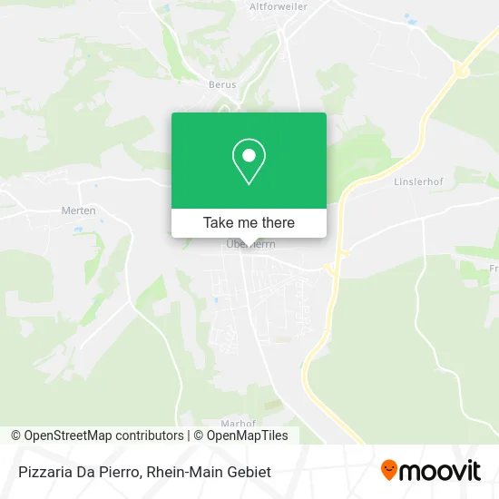Карта Pizzaria Da Pierro