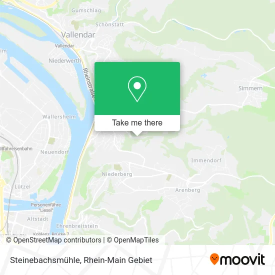Карта Steinebachsmühle