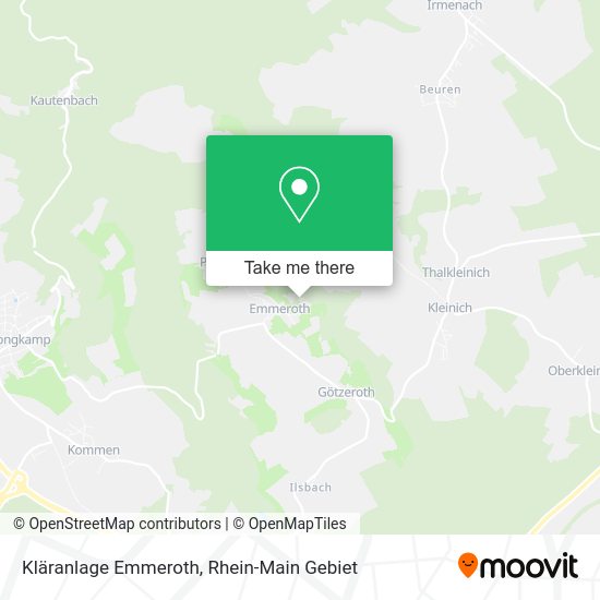 Карта Kläranlage Emmeroth