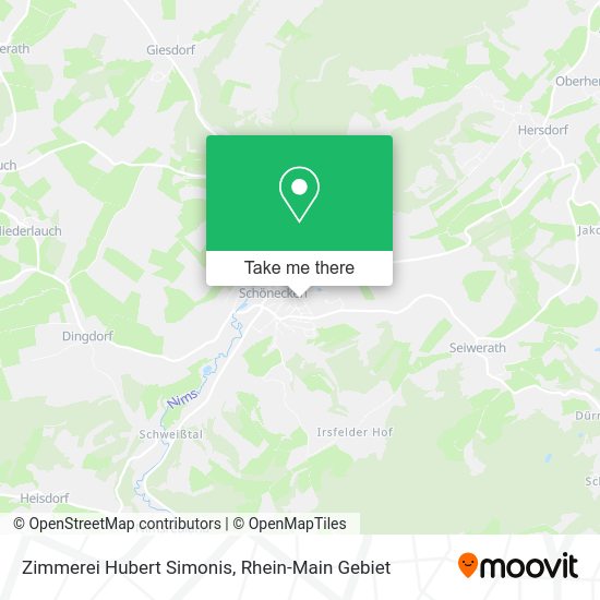 Карта Zimmerei Hubert Simonis