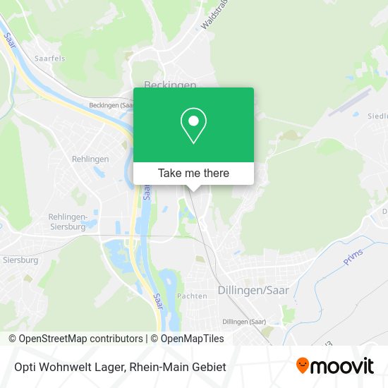 Карта Opti Wohnwelt Lager