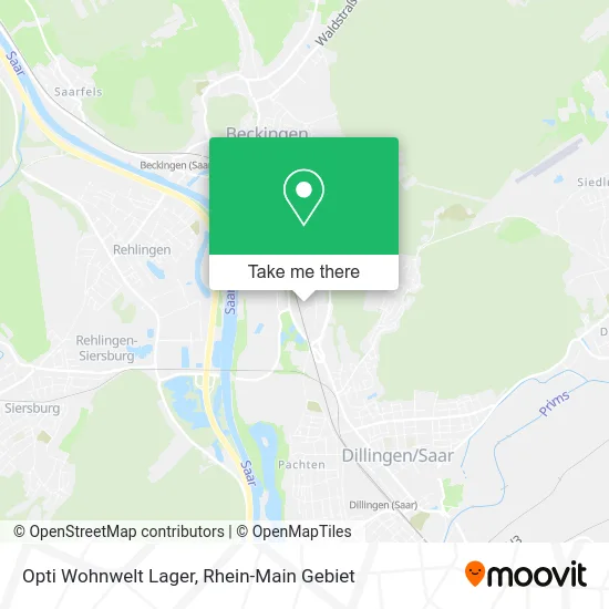 Карта Opti Wohnwelt Lager