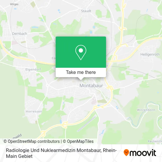 Карта Radiologie Und Nuklearmedizin Montabaur
