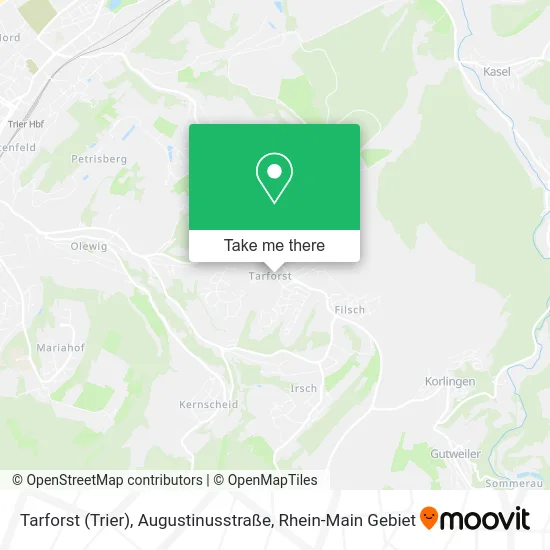 Карта Tarforst (Trier), Augustinusstraße