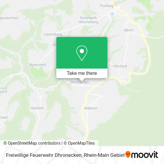 Карта Freiwillige Feuerwehr Dhronecken