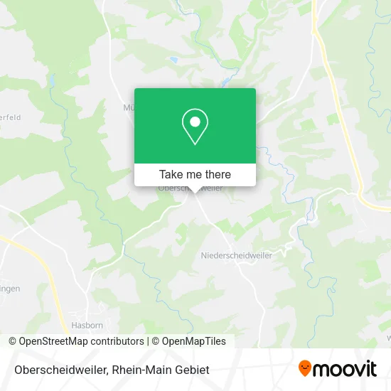 Карта Oberscheidweiler