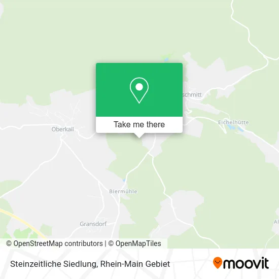 Карта Steinzeitliche Siedlung