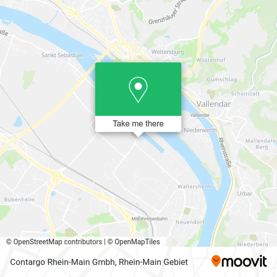 Карта Contargo Rhein-Main Gmbh