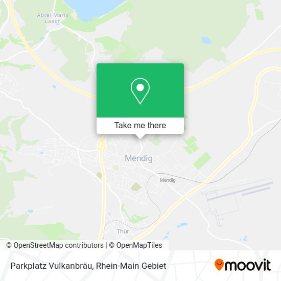 Карта Parkplatz Vulkanbräu
