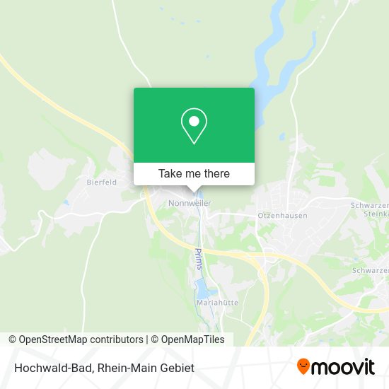 Карта Hochwald-Bad