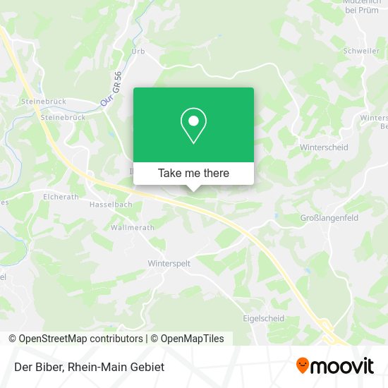 Карта Der Biber