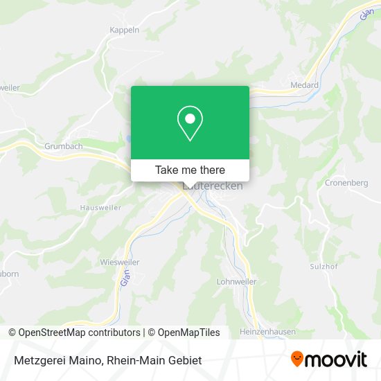 Карта Metzgerei Maino