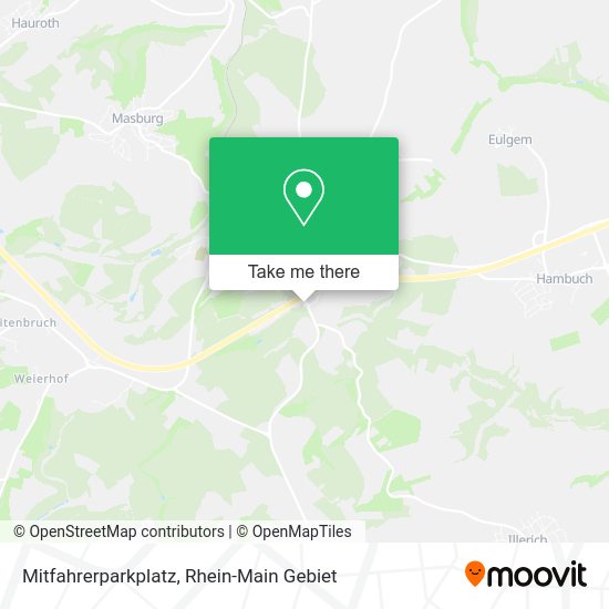 Карта Mitfahrerparkplatz