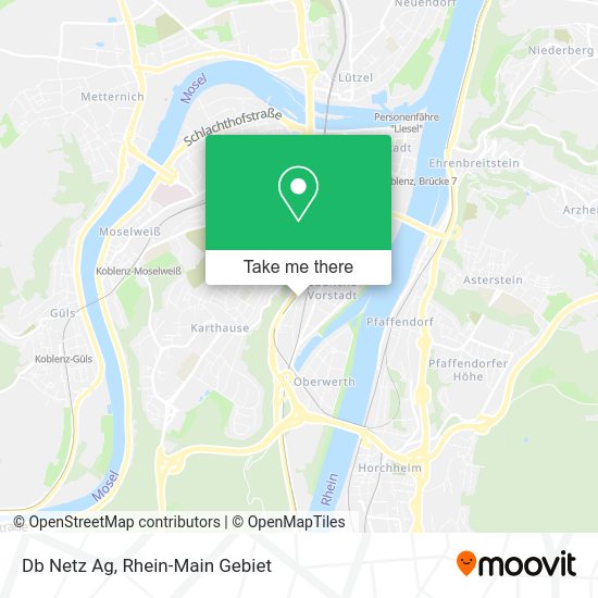 Db Netz Ag map