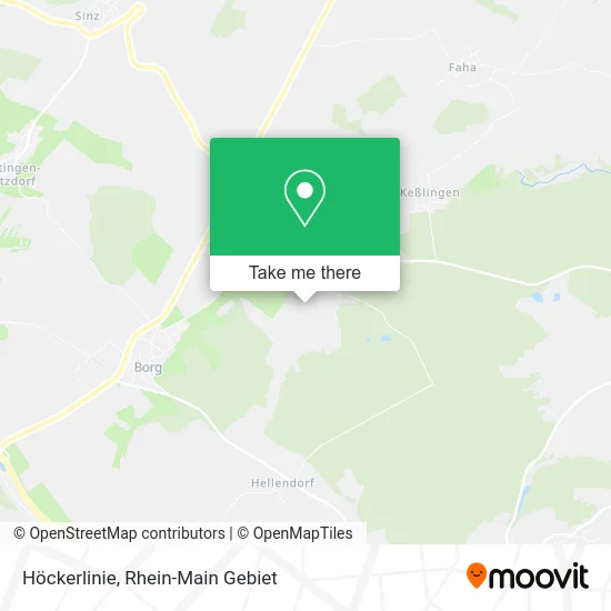 Карта Höckerlinie