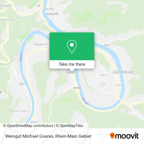 Карта Weingut Michael Goeres
