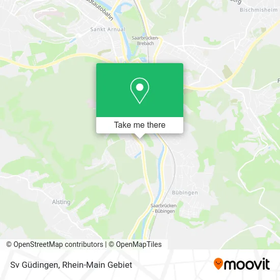 Карта Sv Güdingen