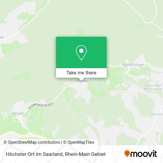 Карта Höchster Ort Im Saarland