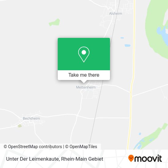 Карта Unter Der Leimenkaute