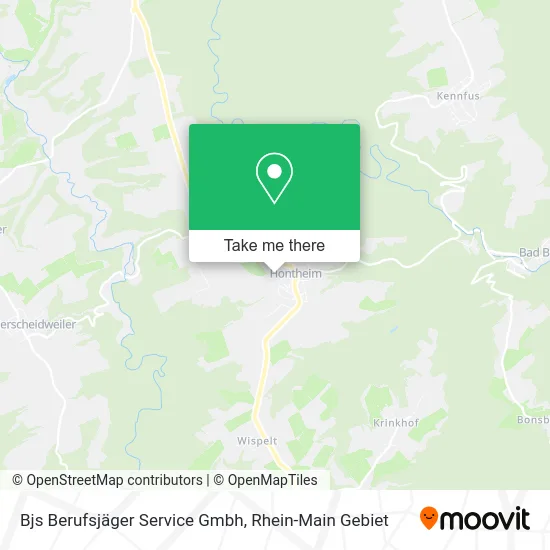 Карта Bjs Berufsjäger Service Gmbh
