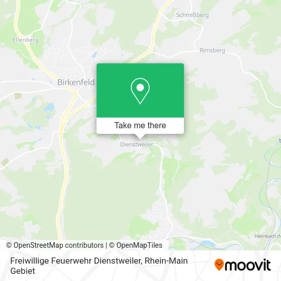 Карта Freiwillige Feuerwehr Dienstweiler