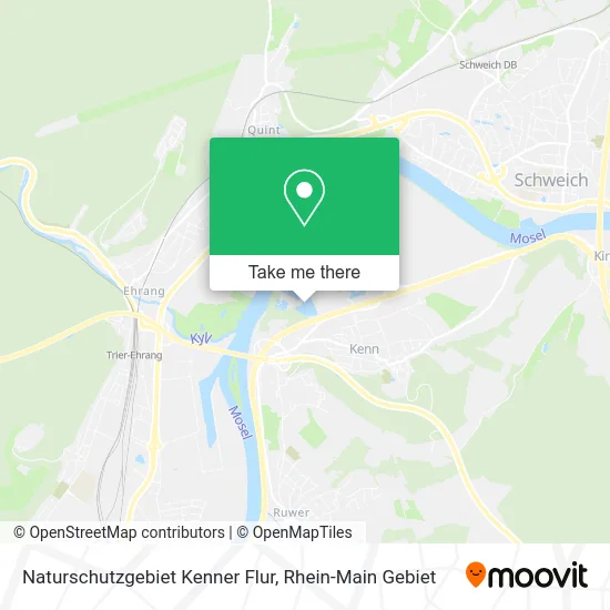 Карта Naturschutzgebiet Kenner Flur