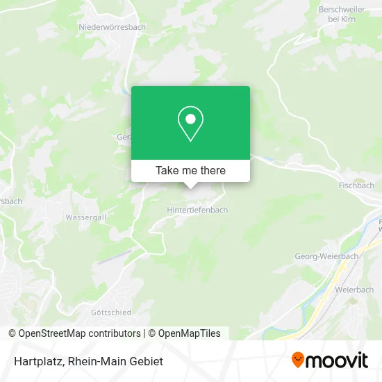 Hartplatz map