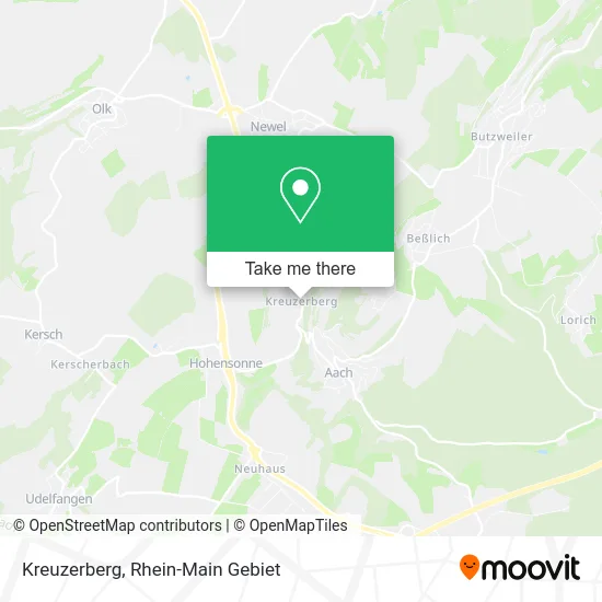 Карта Kreuzerberg