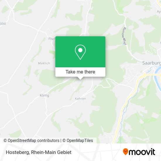Карта Hosteberg