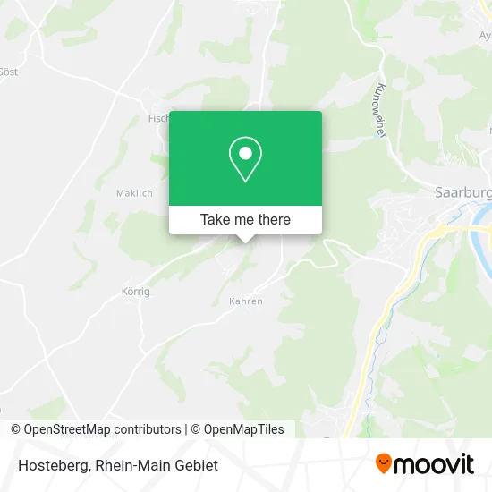 Карта Hosteberg