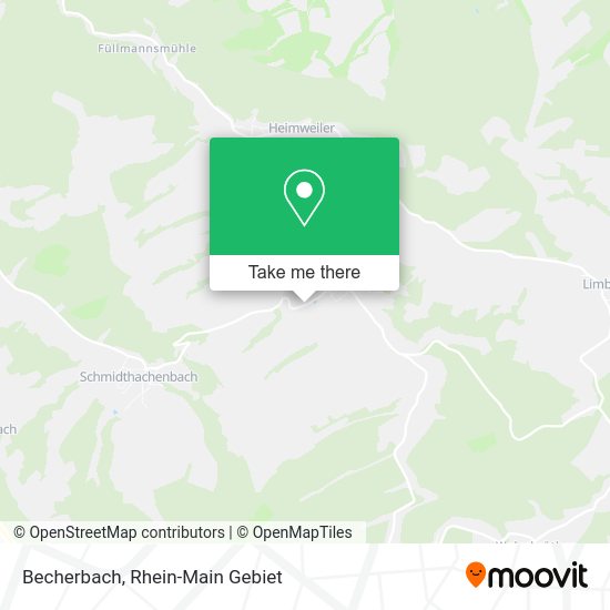 Карта Becherbach