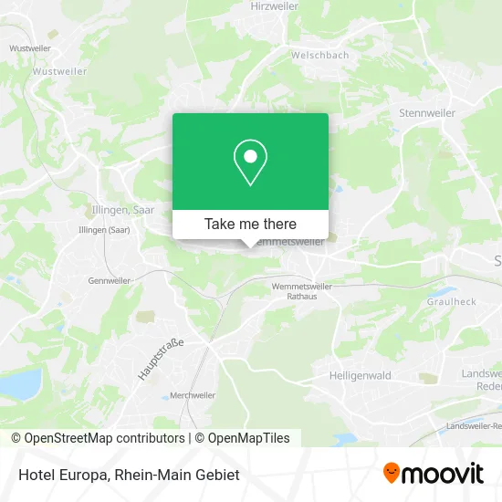 Карта Hotel Europa