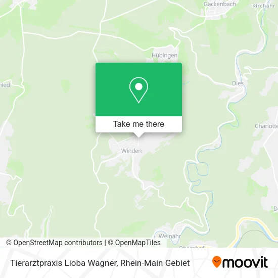 Карта Tierarztpraxis Lioba Wagner