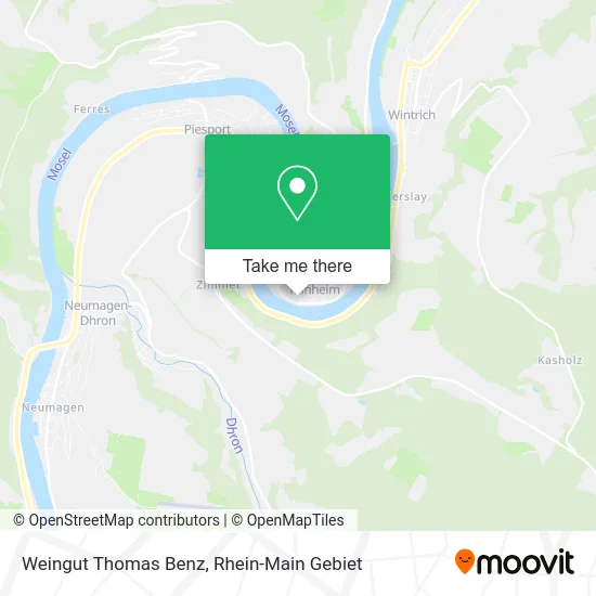 Карта Weingut Thomas Benz