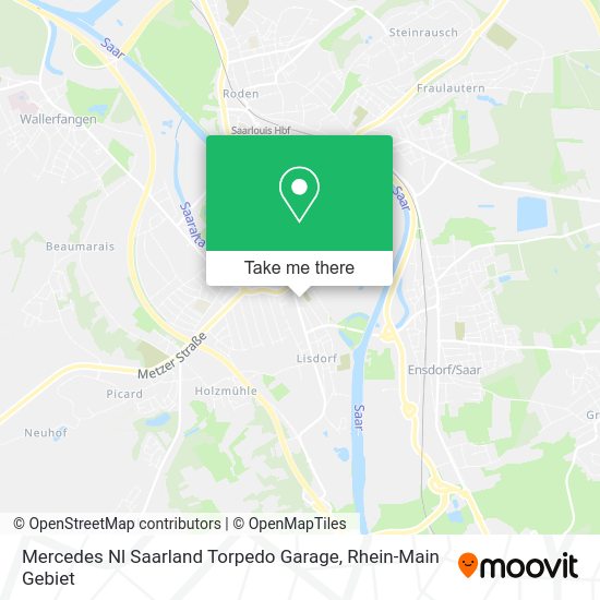 Карта Mercedes Nl Saarland Torpedo Garage