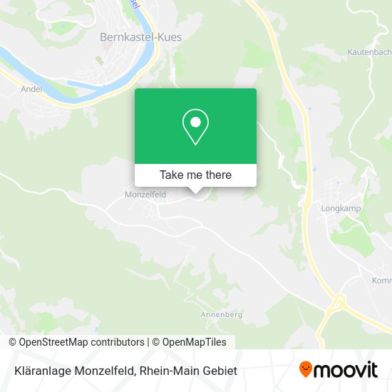 Карта Kläranlage Monzelfeld