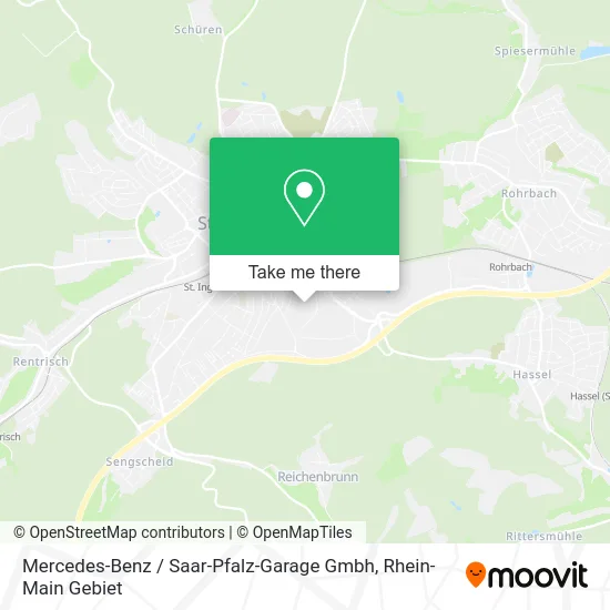 Карта Mercedes-Benz / Saar-Pfalz-Garage Gmbh