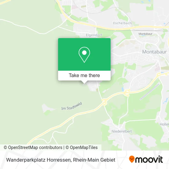 Карта Wanderparkplatz Horressen