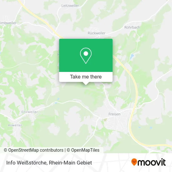 Карта Info Weißstörche