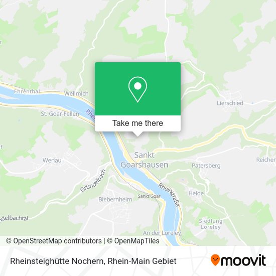 Карта Rheinsteighütte Nochern