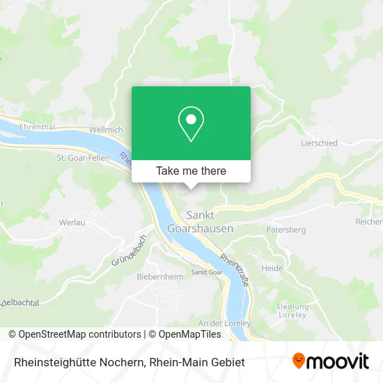 Карта Rheinsteighütte Nochern