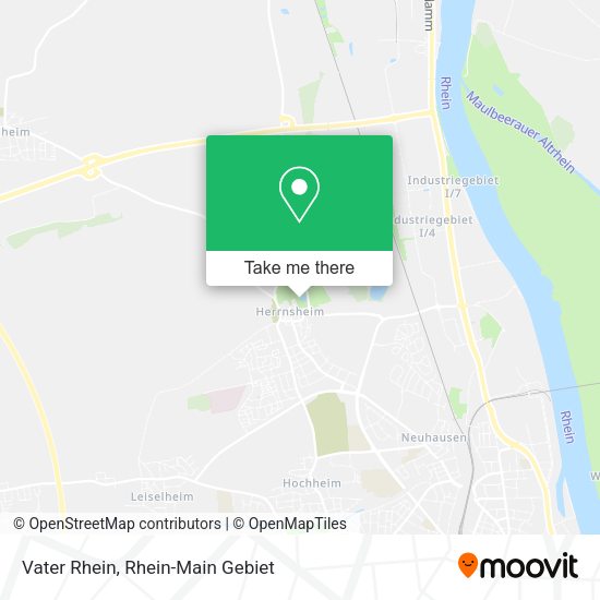 Карта Vater Rhein