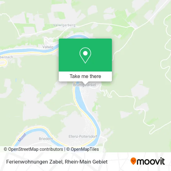 Карта Ferienwohnungen Zabel
