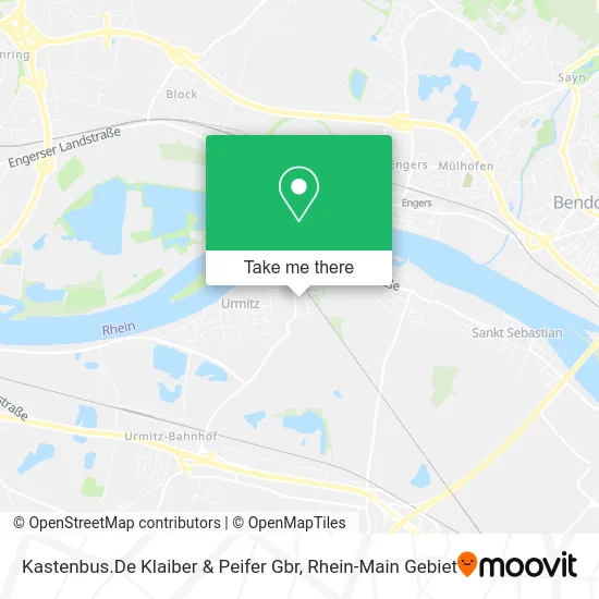 Карта Kastenbus.De Klaiber & Peifer Gbr