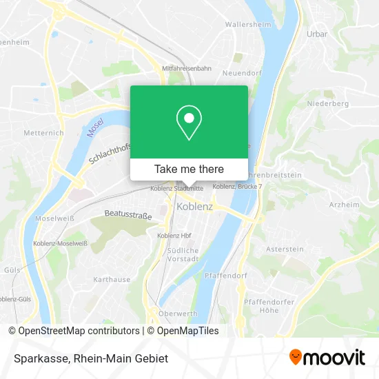 Sparkasse map
